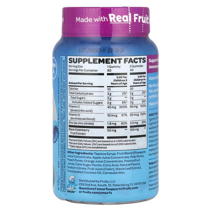 The Smurfs, Kids Berry Gummy Supplements