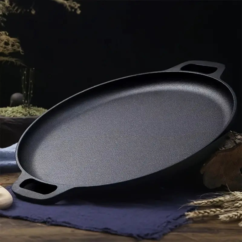 Multi-Function Cast Iron Non-Stick Griddle Skillet