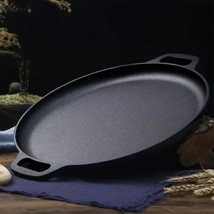 Multi-Function Cast Iron Non-Stick Griddle Skillet