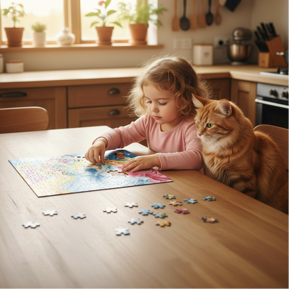 Jigsaw Puzzles with Tin