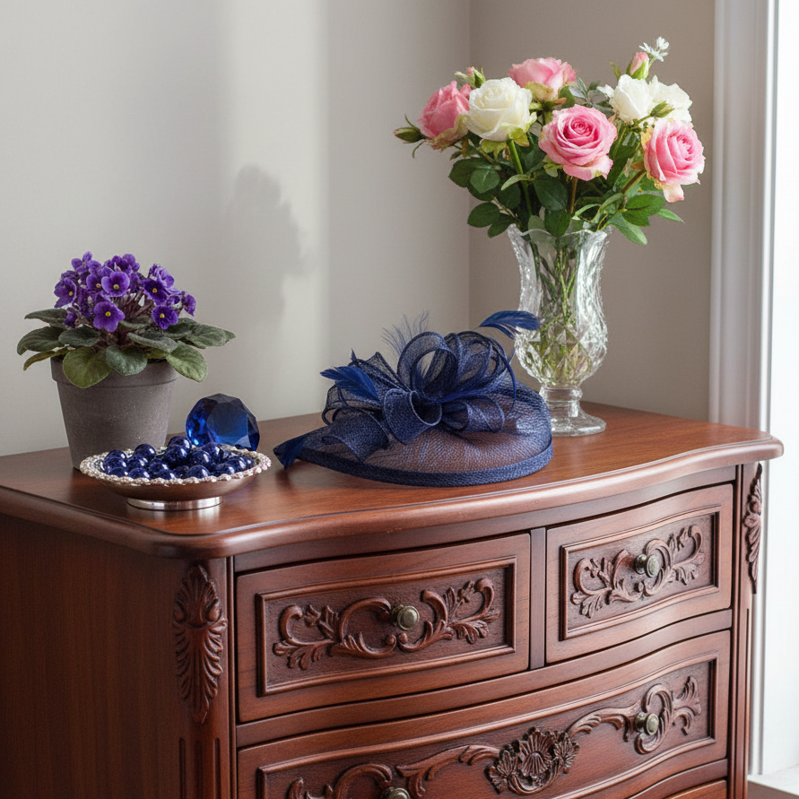 Hemp & Feather Hairpin Fascinators