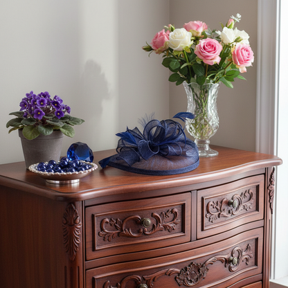 Hemp & Feather Hairpin Fascinators