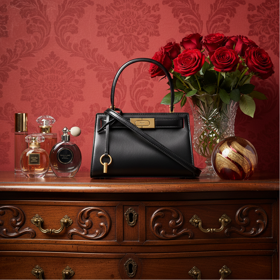 Lee Radziwill Inspired Petite Kelly Crossbody Handbag