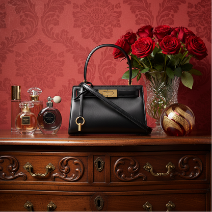 Lee Radziwill Inspired Petite Kelly Crossbody Handbag