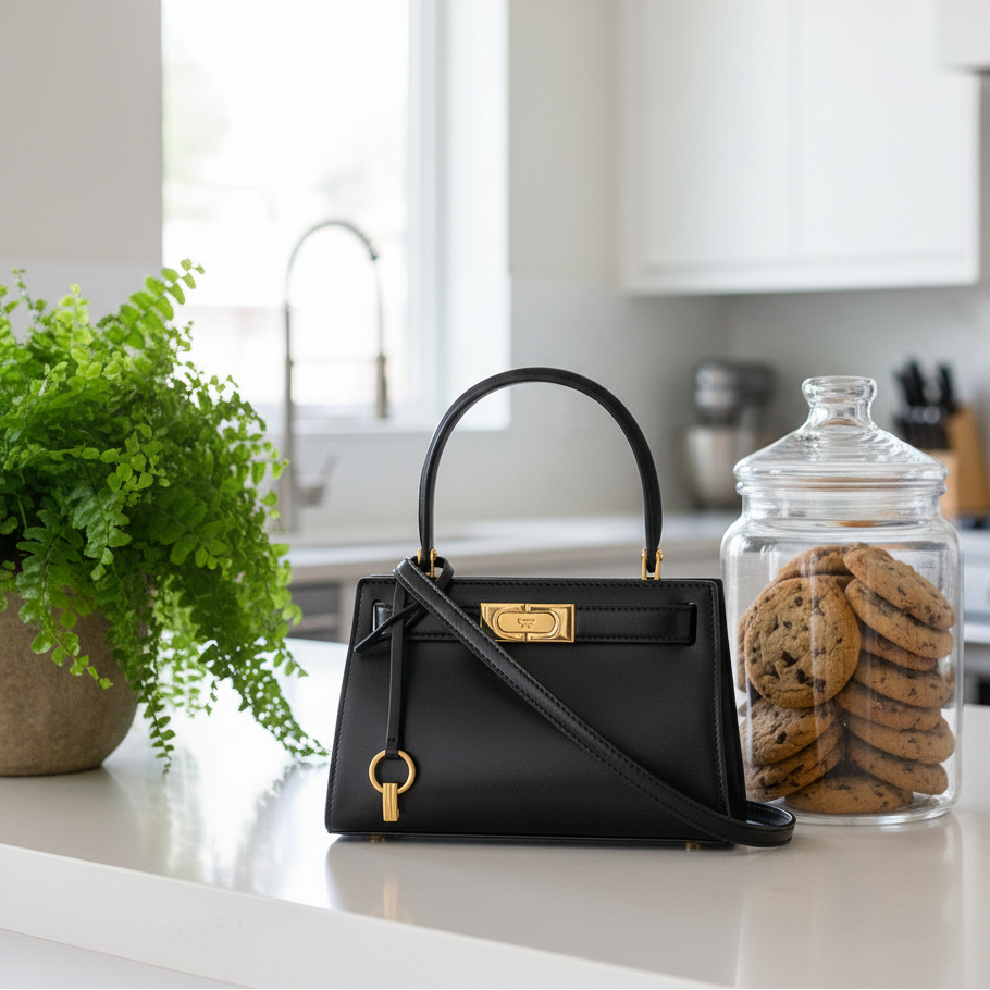 Lee Radziwill Inspired Petite Kelly Crossbody Handbag