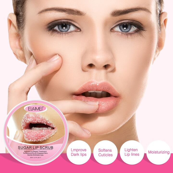 Elaimei Lip Scrub for Exfoliation and Anti-Cracking