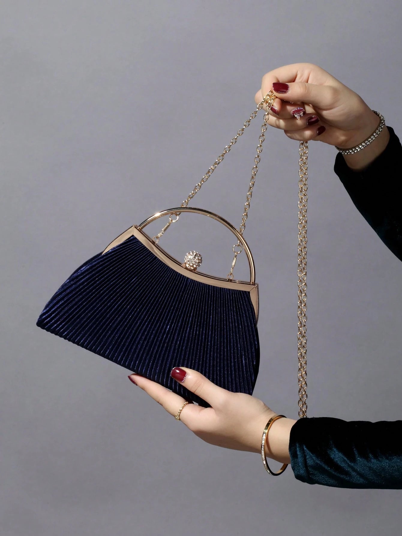 Kiss Lock Clutch Evening Bags