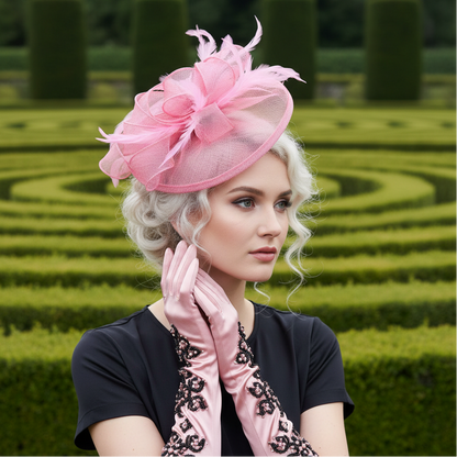 Hemp & Feather Hairpin Fascinators