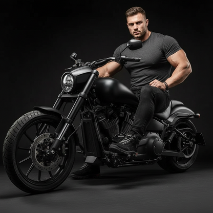 FLYLAND Handmade Genuine Pig Leather Ankle Chukka Boots