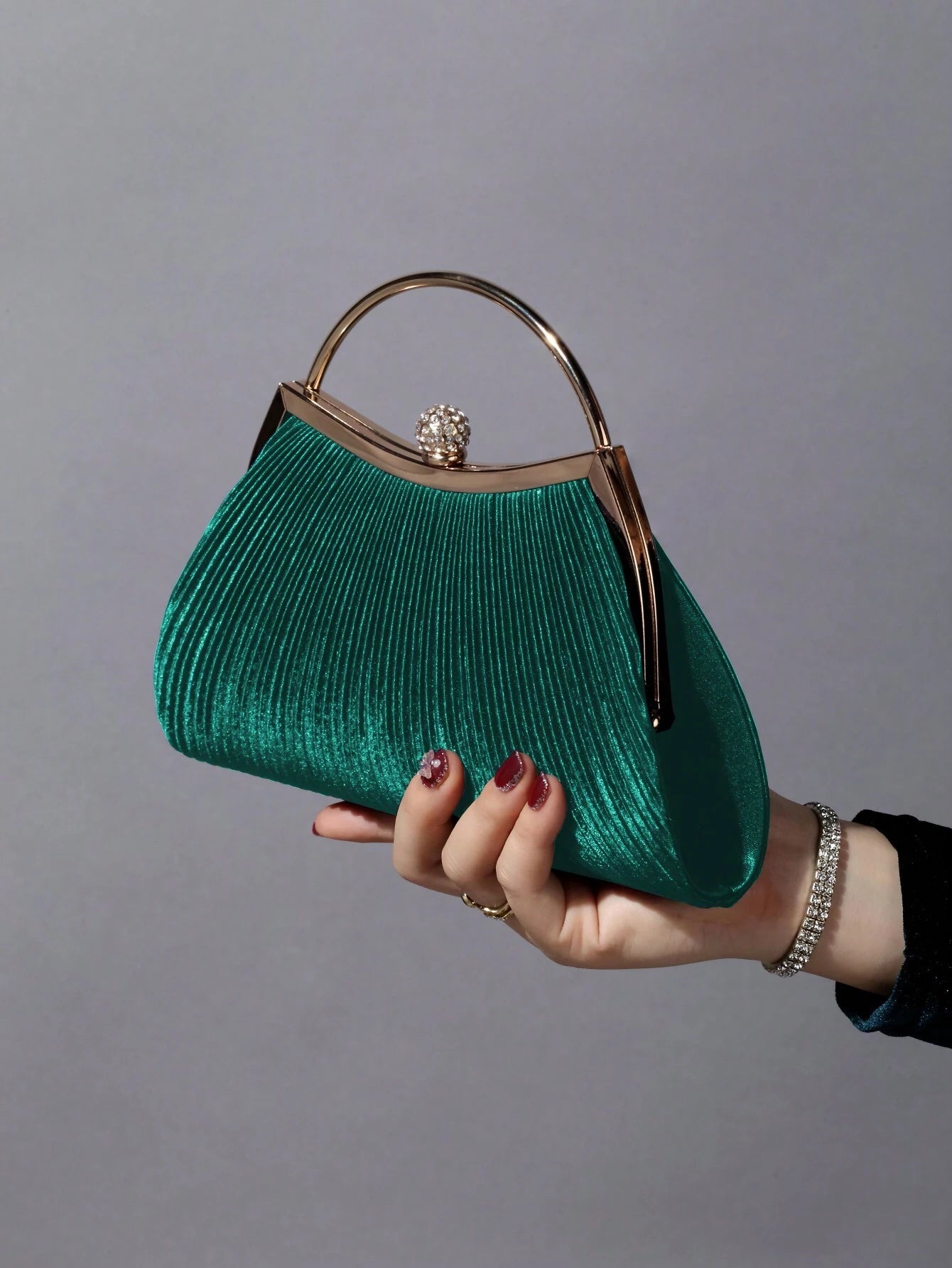 Kiss Lock Clutch Evening Bags