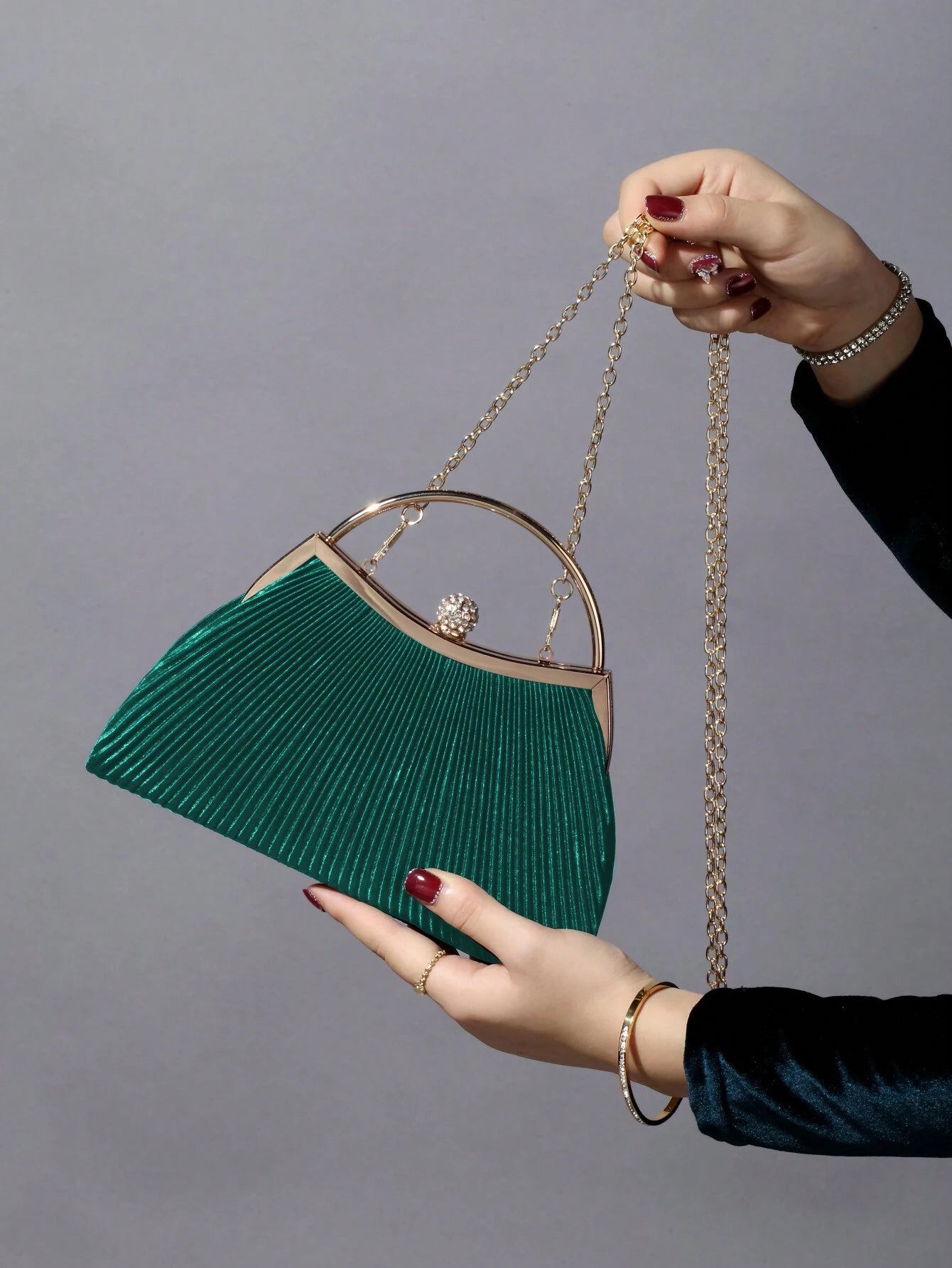 Kiss Lock Clutch Evening Bags