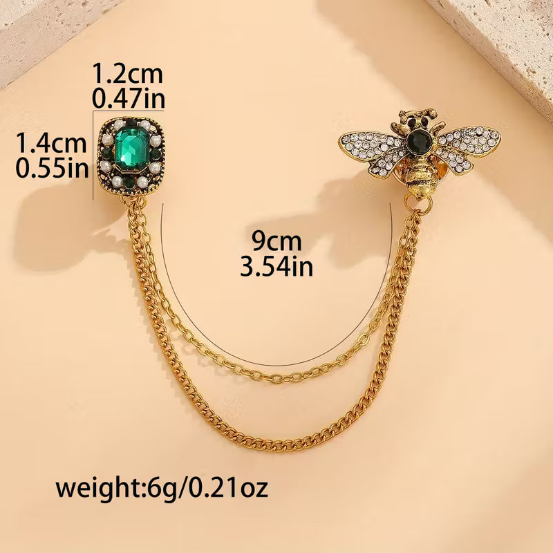 Romanticism Rhinestone Vintage Brooches