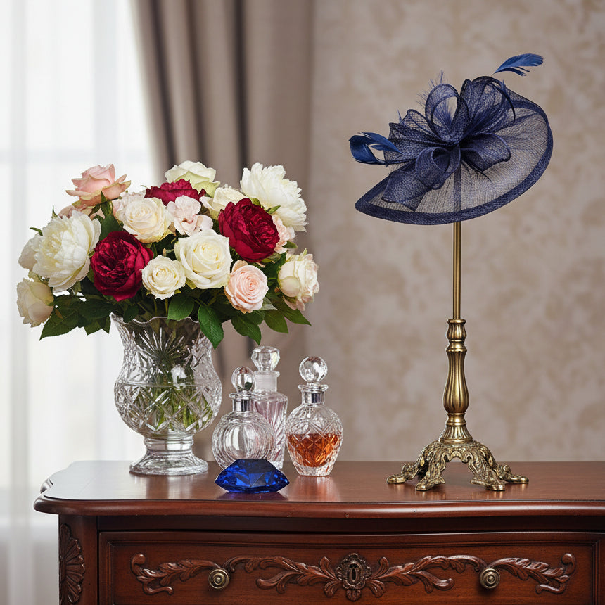 Hemp & Feather Hairpin Fascinators