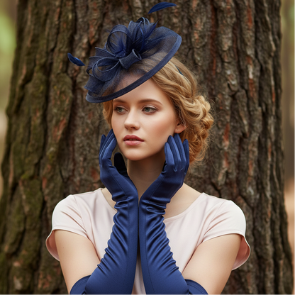 Hemp & Feather Hairpin Fascinators