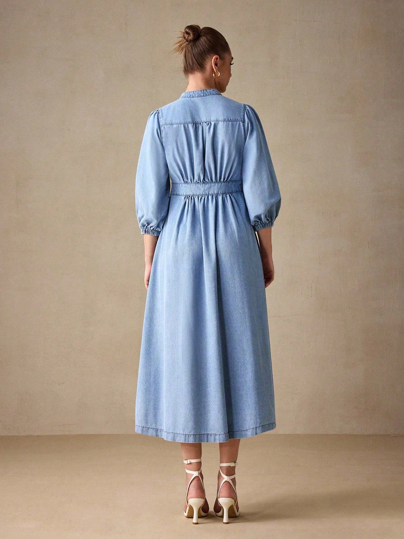 MEDLEY Midi Denim Dresses