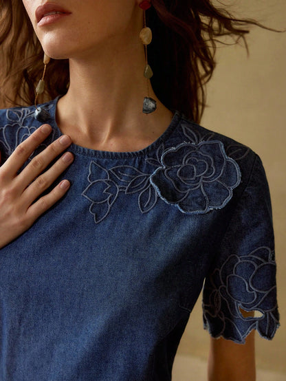 MEDLEY Midi Denim Dresses