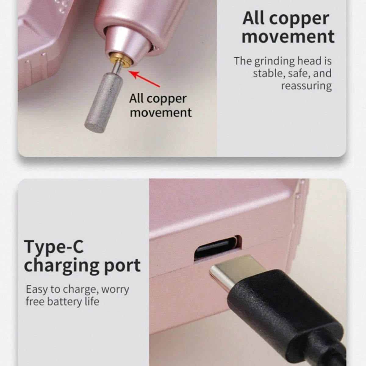 Manicure and Pedicure Nail Shaping Polishing Tool