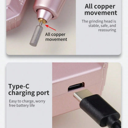 Manicure and Pedicure Nail Shaping Polishing Tool