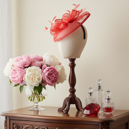 Hemp & Feather Hairpin Fascinators