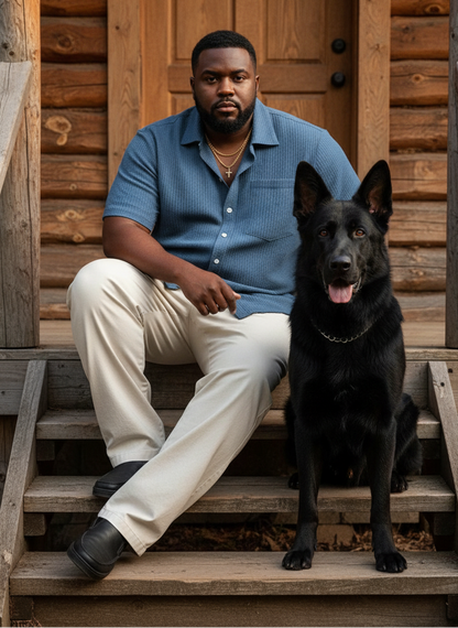 Manfinity Homme Plus Size Menswear Short Sleeve Shirt