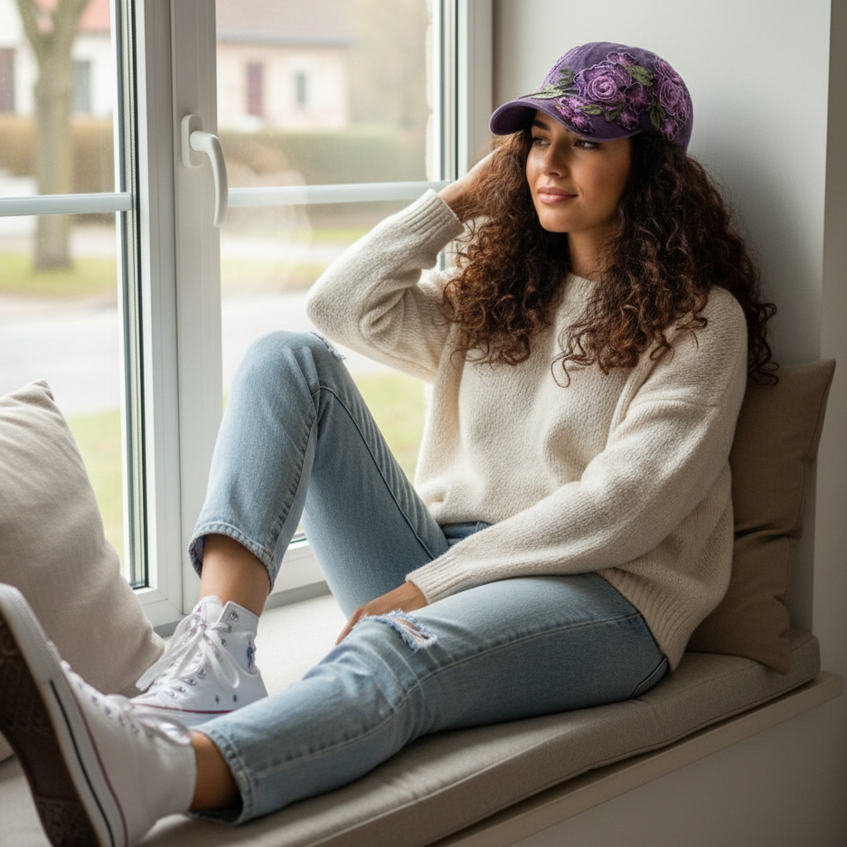 Bloom Floral Baseball Caps