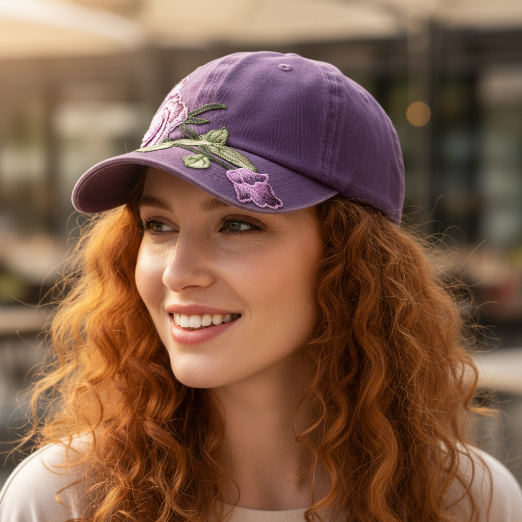 Bloom Floral Baseball Caps