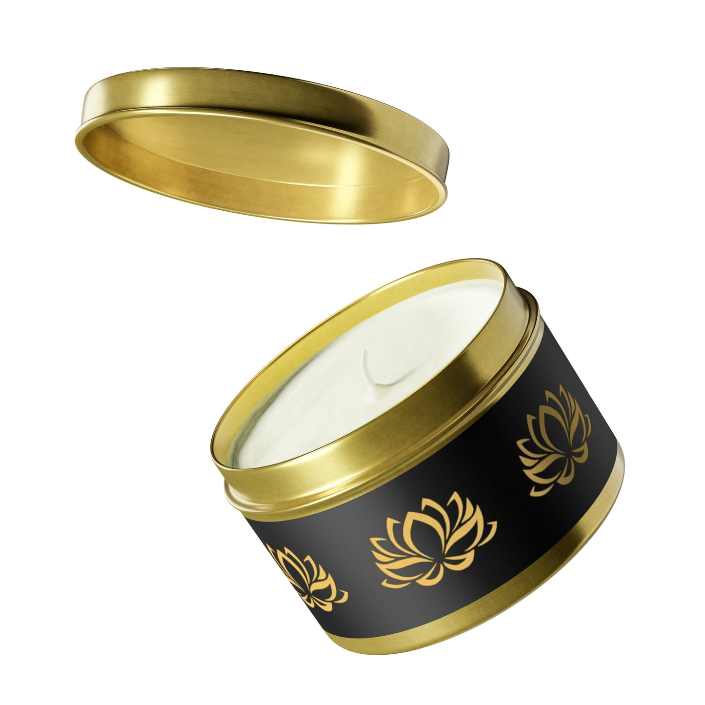 Luxury Tin Candles 100% Natural Coconut Soy