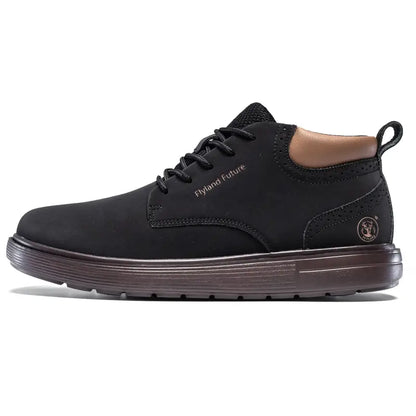 FLYLAND Handcrafted Premium Genuine Cow Leather Chukka Boots