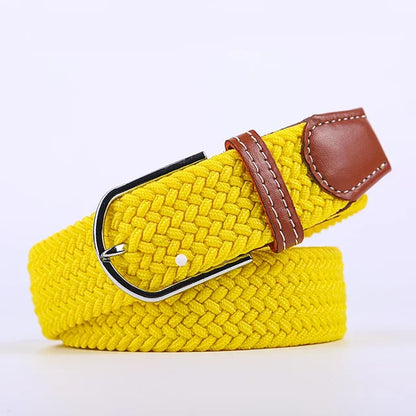 Casual Woven Fabric Elastic Belts