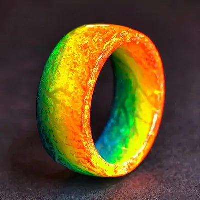 Luminous Resin Rings