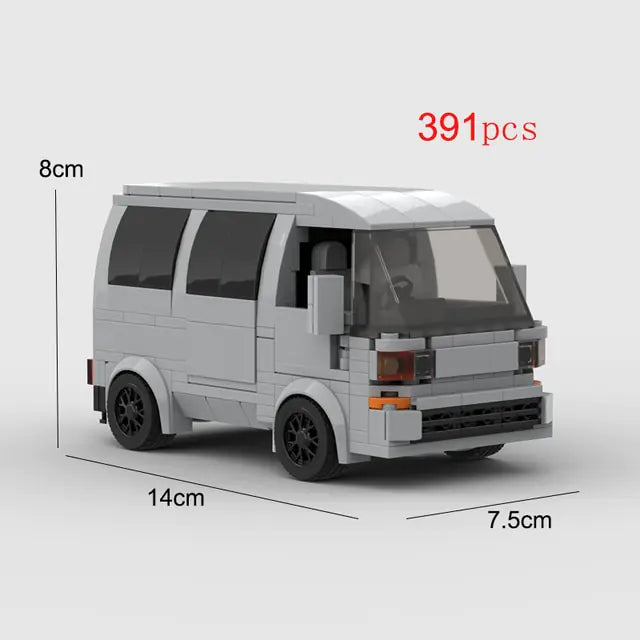 MOC Lego Model Building Blocks Champion Racer SUV