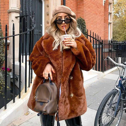 Mayfair Luxurious Plush Faux Fur Teddy Jackets