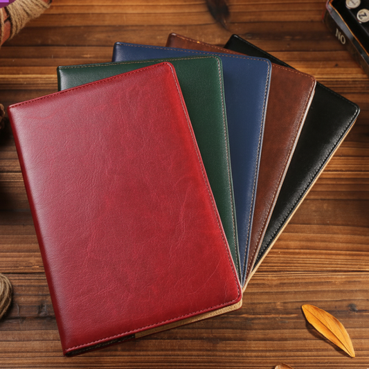 OX KNIGHT Vegan Leather Notebook