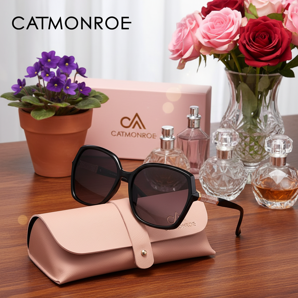 CATMONROE Cat-Eye Gradient Fashion Sunglasses