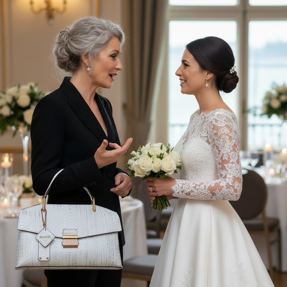 CIOCO Kiss Lock Snake Handbags