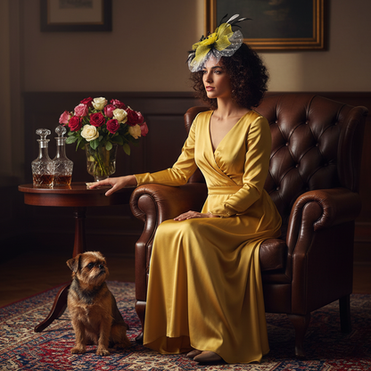 KOKO Mesh Feather Headband Fascinators