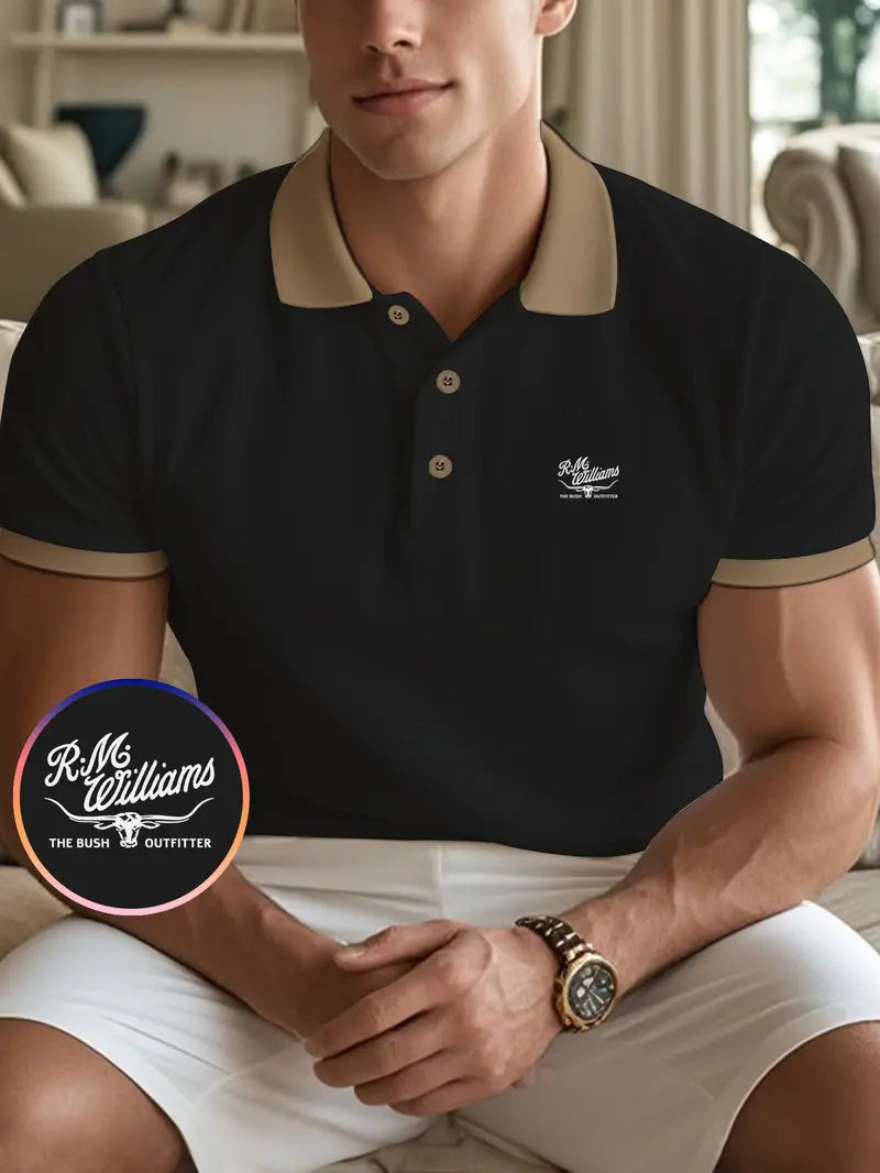 R. M. Williams Short Sleeve Polo Shirts