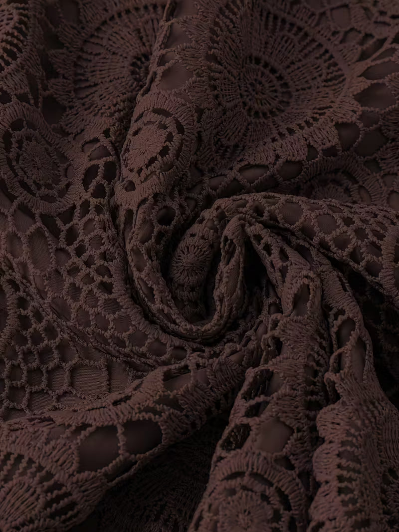 ZANZEA Plus Size Lace Maxi Dresses