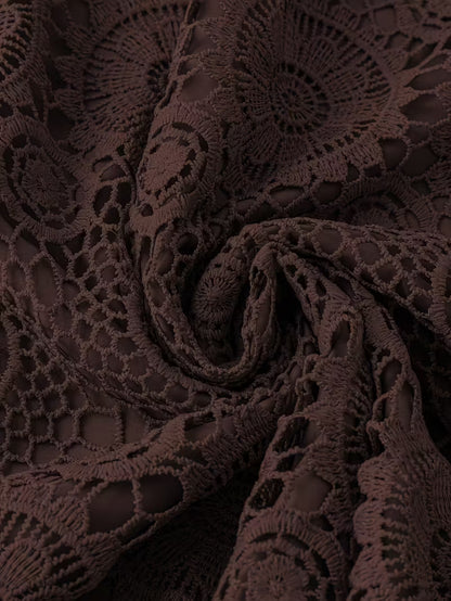 ZANZEA Plus Size Lace Maxi Dresses