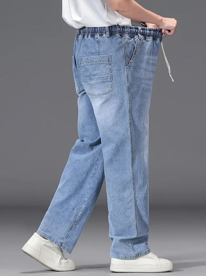 HANDSOM Plus Size Palazzos Stretch Jeans