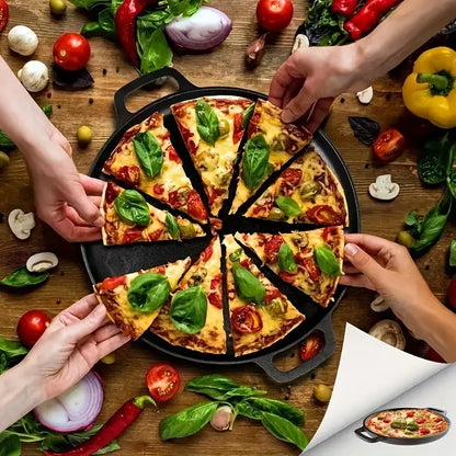 Multi-Function Cast Iron Non-Stick Griddle Skillet