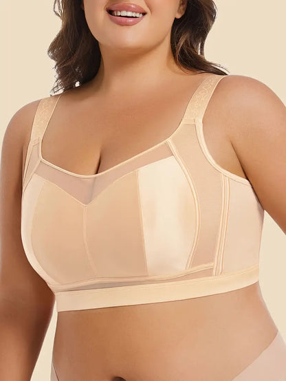 Wingslove Plus Size French Seamless Bra