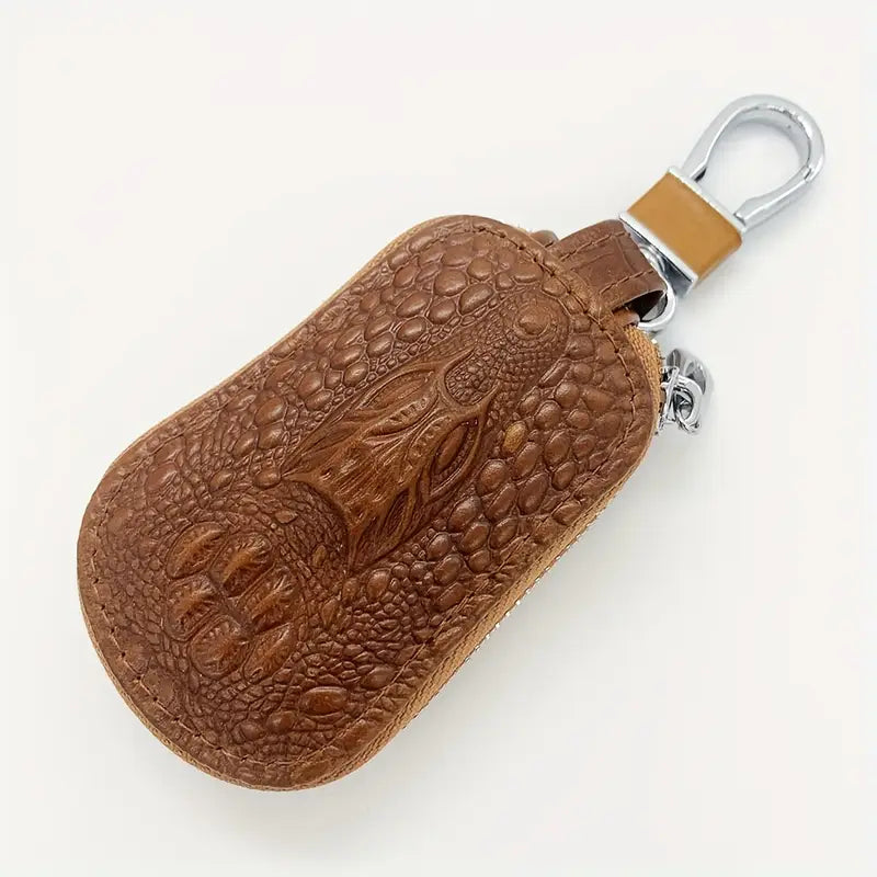 Vinci Genuine  Cowhide Leather Car Key Case