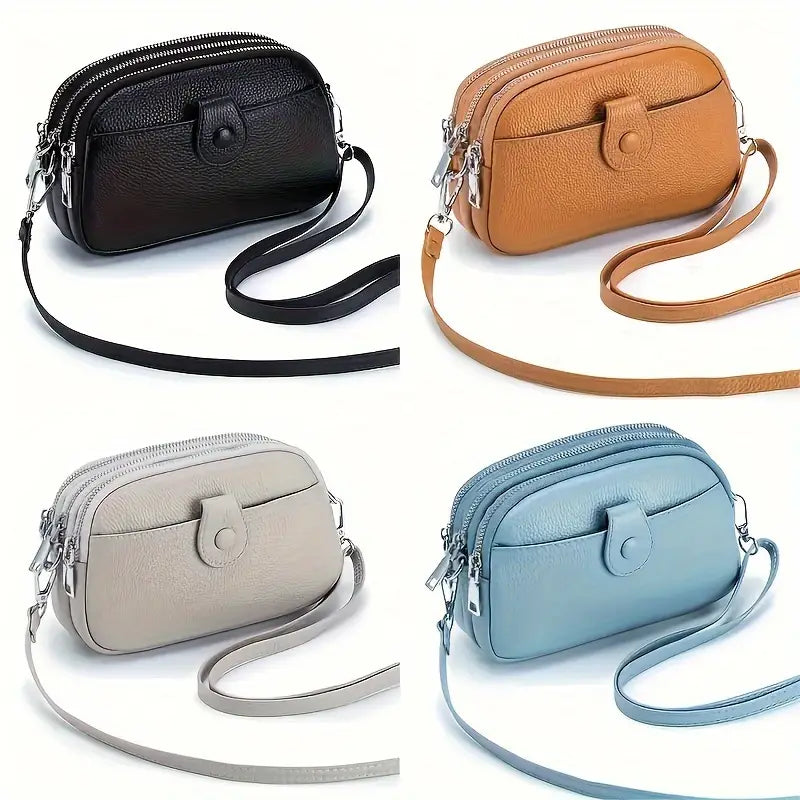 Sacos Leather Crossbody Bags