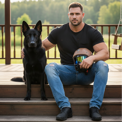 Crown Racing Vintage Vegan Leather Helmets