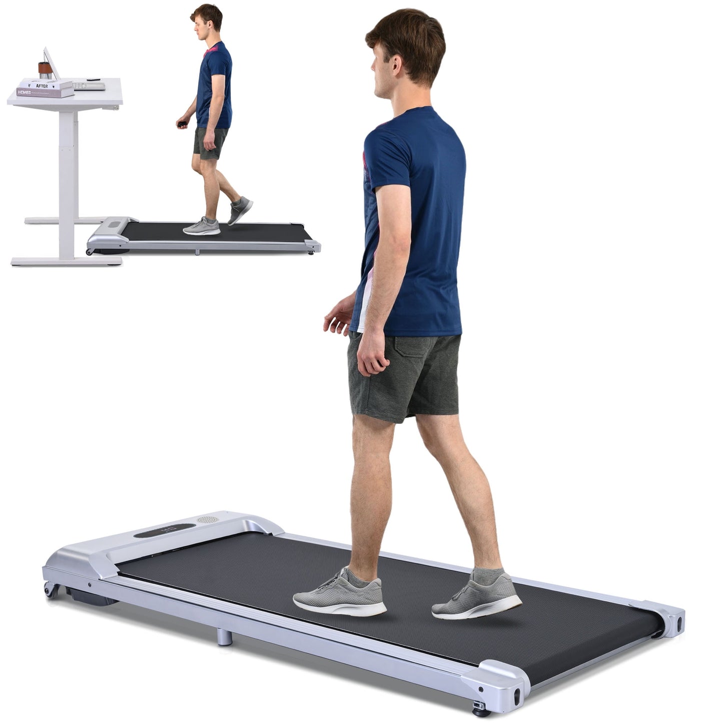 Pro 2-in-1 Walking Pad Treadmill