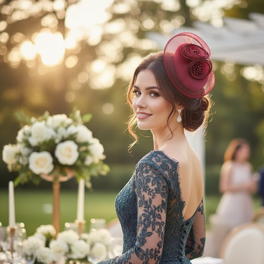 Doir Veil Mesh Headdress Fascinators