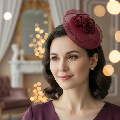 Doir Veil Mesh Headdress Fascinators