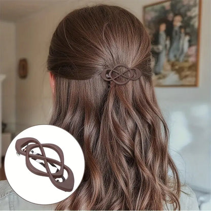Bohemian Hollow Metal Barrette Hair Clip