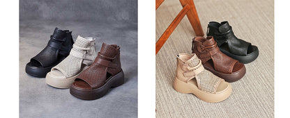 Roman High-Top Platform Sandals